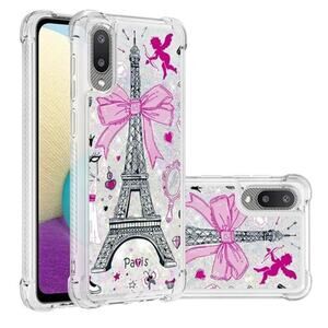 Samsung Galaxy S24 Plus Case Glitter Liquid Cartoon Pattern Design Anti-Fall New